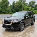 für Nissan Pathfinder Querträger Trägerschienen Dachträger Schwarz ab 2021-2