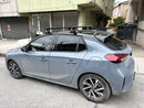 444. Kompatibel mit abschließbaren Aluminium-Dachträgern für Fahrzeuge mit Standarddach Toros Pro 4 Silver-6