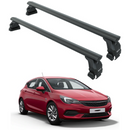 444. Kompatibel mit abschließbaren Aluminium-Dachträgern für Fahrzeuge mit Standarddach Toros Pro 4 Black-1