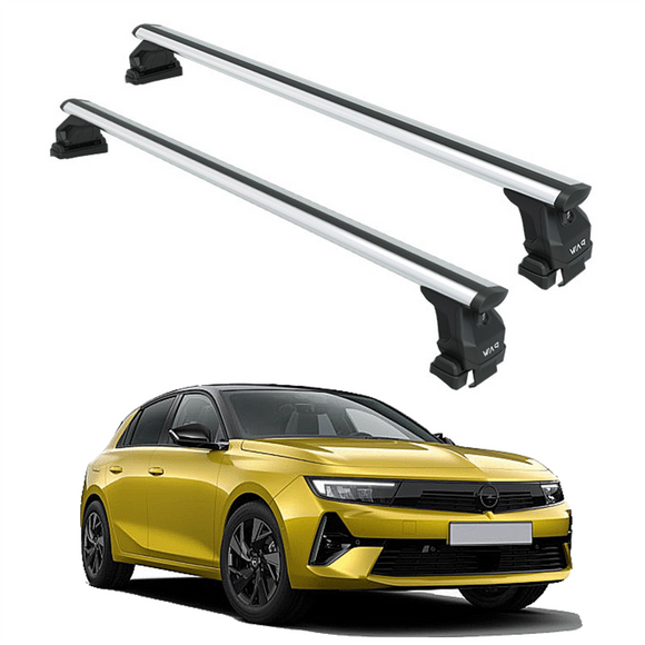 444. Kompatibel mit abschließbaren Aluminium-Dachträgern für Fahrzeuge mit Standarddach Toros Pro 4 Silver