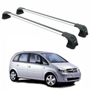 For Opel Meriva A (2003-2010) Roof Rack System Carrier Cross Bars Aluminum Silver-1