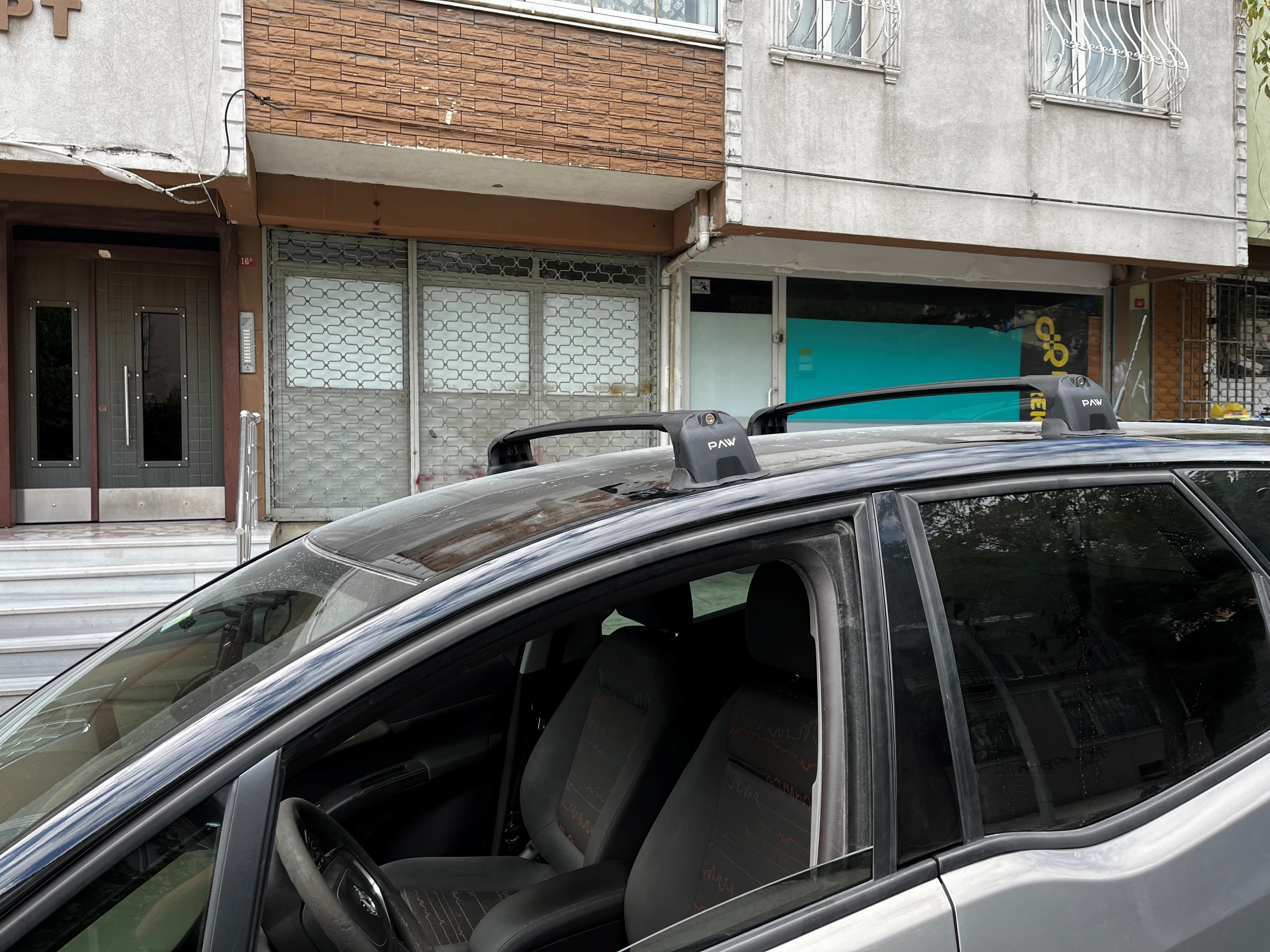 For Opel Meriva B (2014-2018) Roof Rack System Carrier Cross Bars Aluminum Black