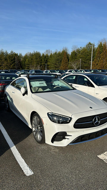 For Mercedes Benz E Coupe C238 2018-2025 Roof Rack Cross Bars Fix Point Black - 0