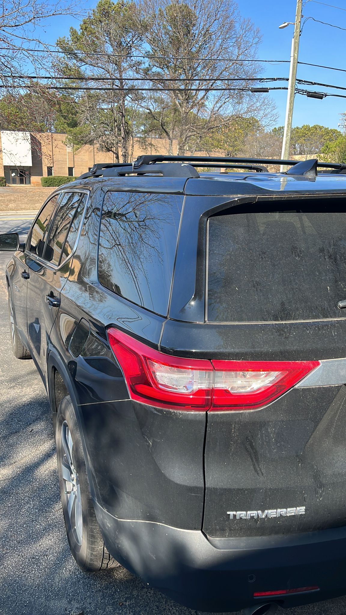 2020 chevy traverse roof installierten rack cross rails installation