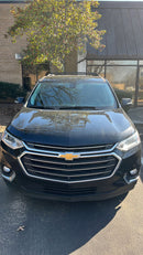 For Chevrolet Traverse Gen3 (2024-2025) Roof Rack Cross Bars Raised Rail, Black-5