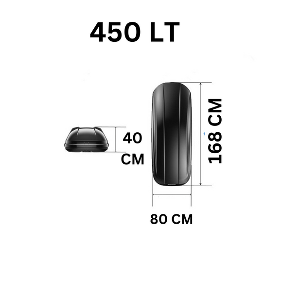 The Lux Luggage Box has a beautiful modern design that is highly aerodynamic, reliable