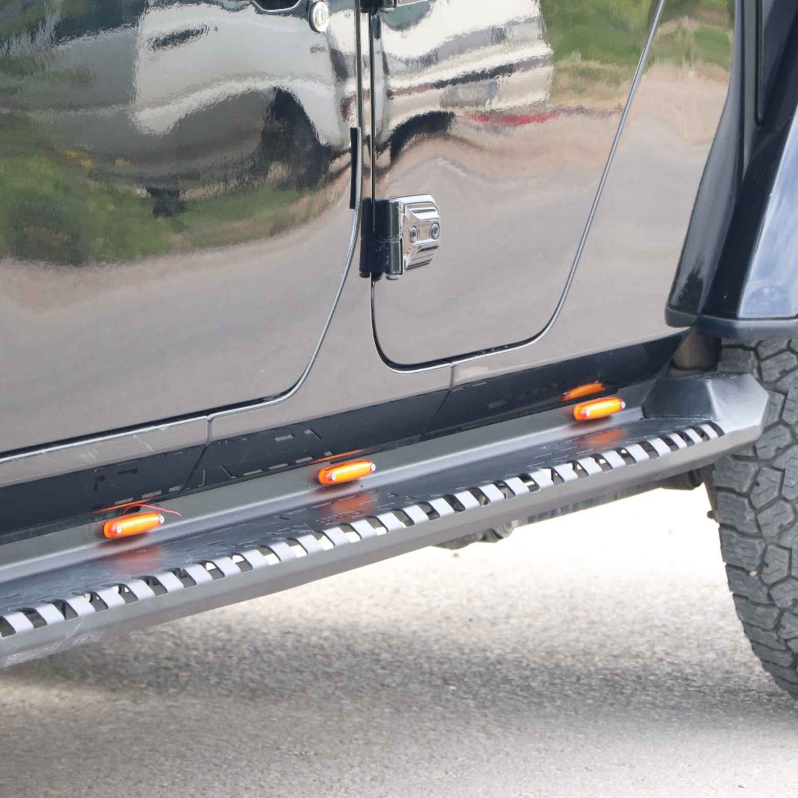 For JEEP Rubicon Gladiator 3515AQM-S30 2021-Up Running Boards Side Steps - 0