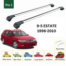 111. Kompatibel mit abschließbaren Aluminium-Dachträgern für Fahrzeuge mit Standarddach Toros Pro 1 Silver-2