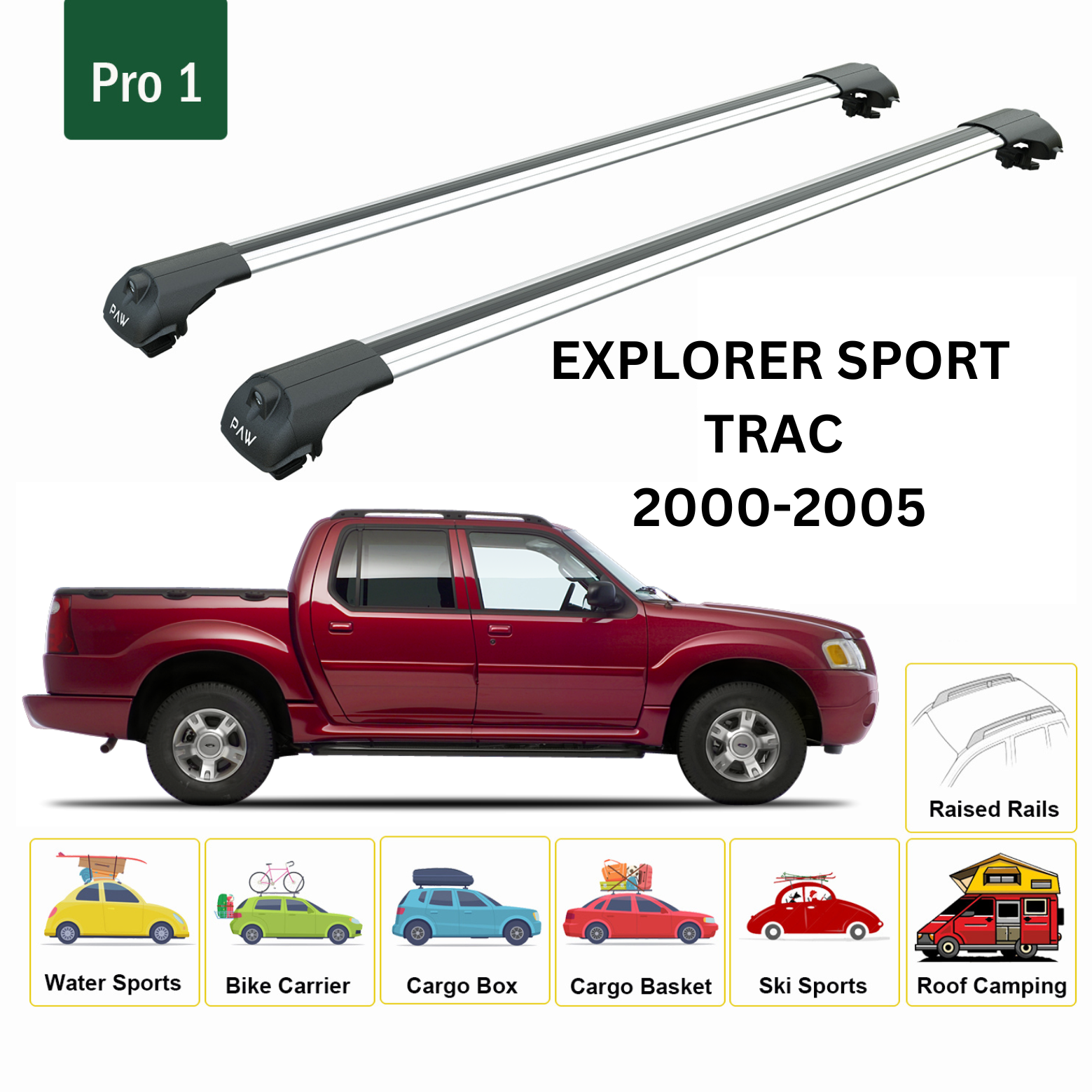 Pick Up Truck Accessories Explorer Sport Toros Trade LLC