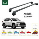For Suzuki Across (2020-2025) Roof Rack Cross Bars Metal Bracket Flush Rail, Black-2