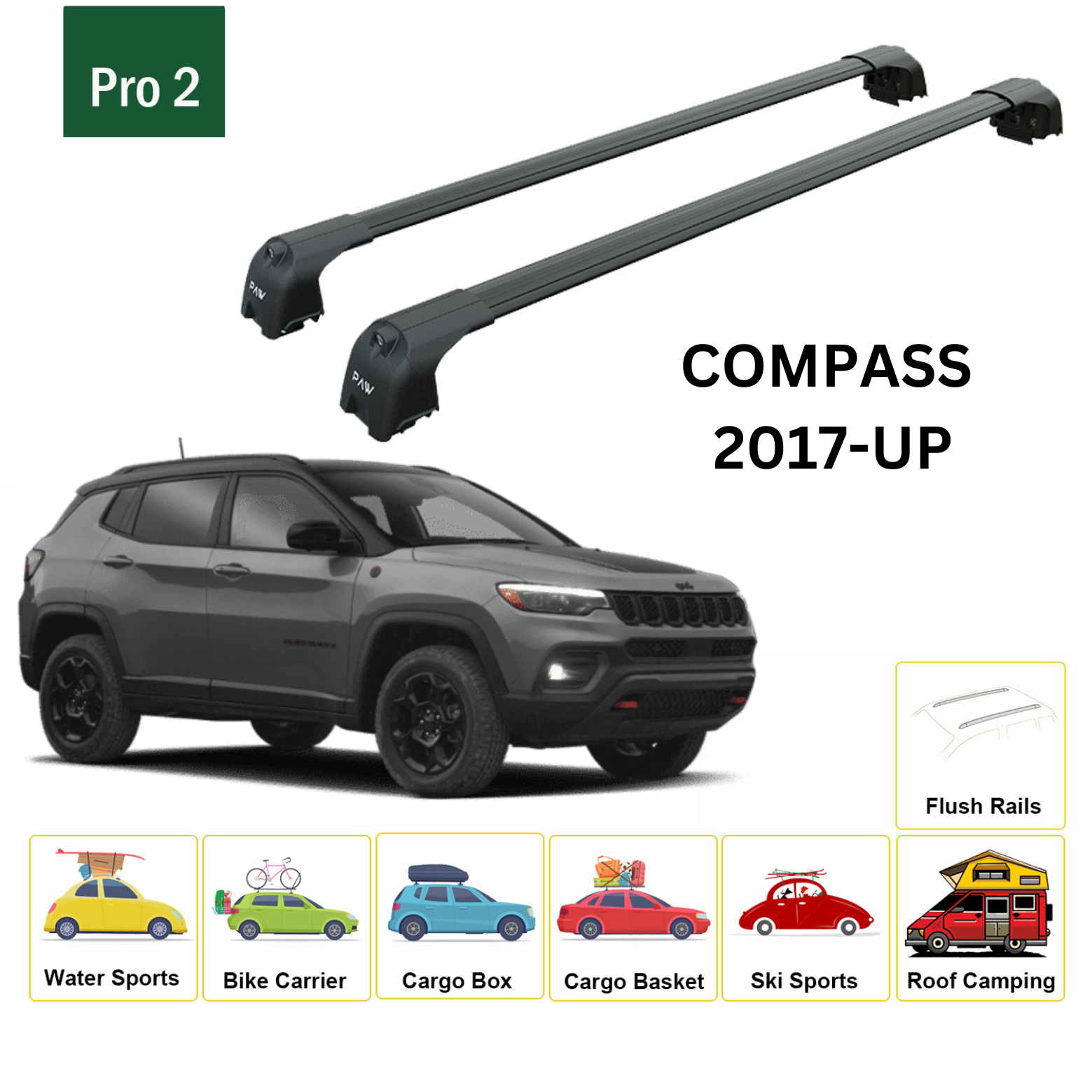 Jeep Roof Racks Cross Bars Carriers Boxes Baskets | Toros Trade LLC