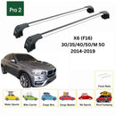 222. Kompatibel mit abschließbaren Aluminium-Dachträgern für Fahrzeuge mit Standarddach Toros Pro 2 Silver-2