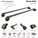 For Toyota RAV4 Gen 6 (XA60) 2026-Up Roof Rack Cross Bars Flush Rails, Black-3