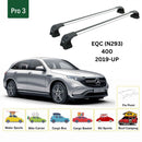 Für Mercedes EQC 2021-Up Dachträgersystem Träger Querstangen Aluminium abschließbar Hochwertige Metallhalterung Silber-2