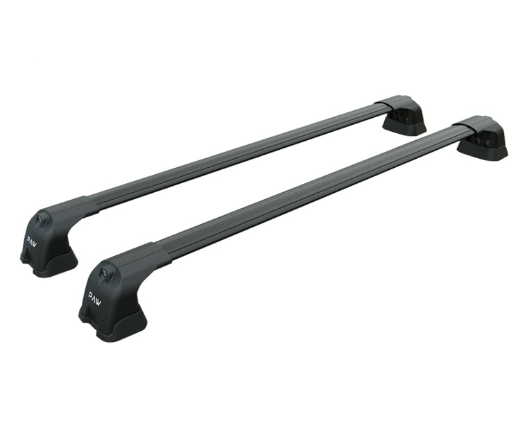 For Volkswagen Caddy IV 2015-20 Roof Rack Cross Bar Metal Bracket Fix Point Alu Black