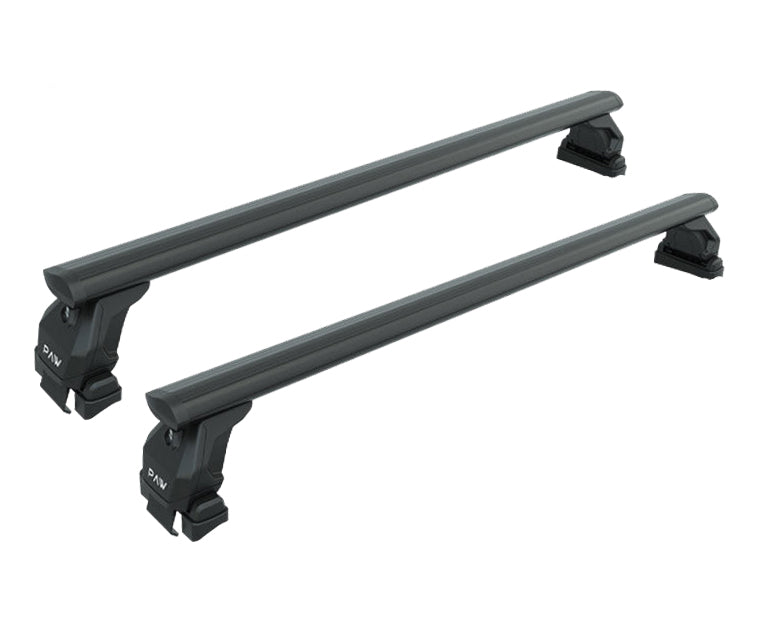 For Land Rover Freelander 2006-15 Roof Rack Cross Bars Metal Bracket Normal Roof Alu Black