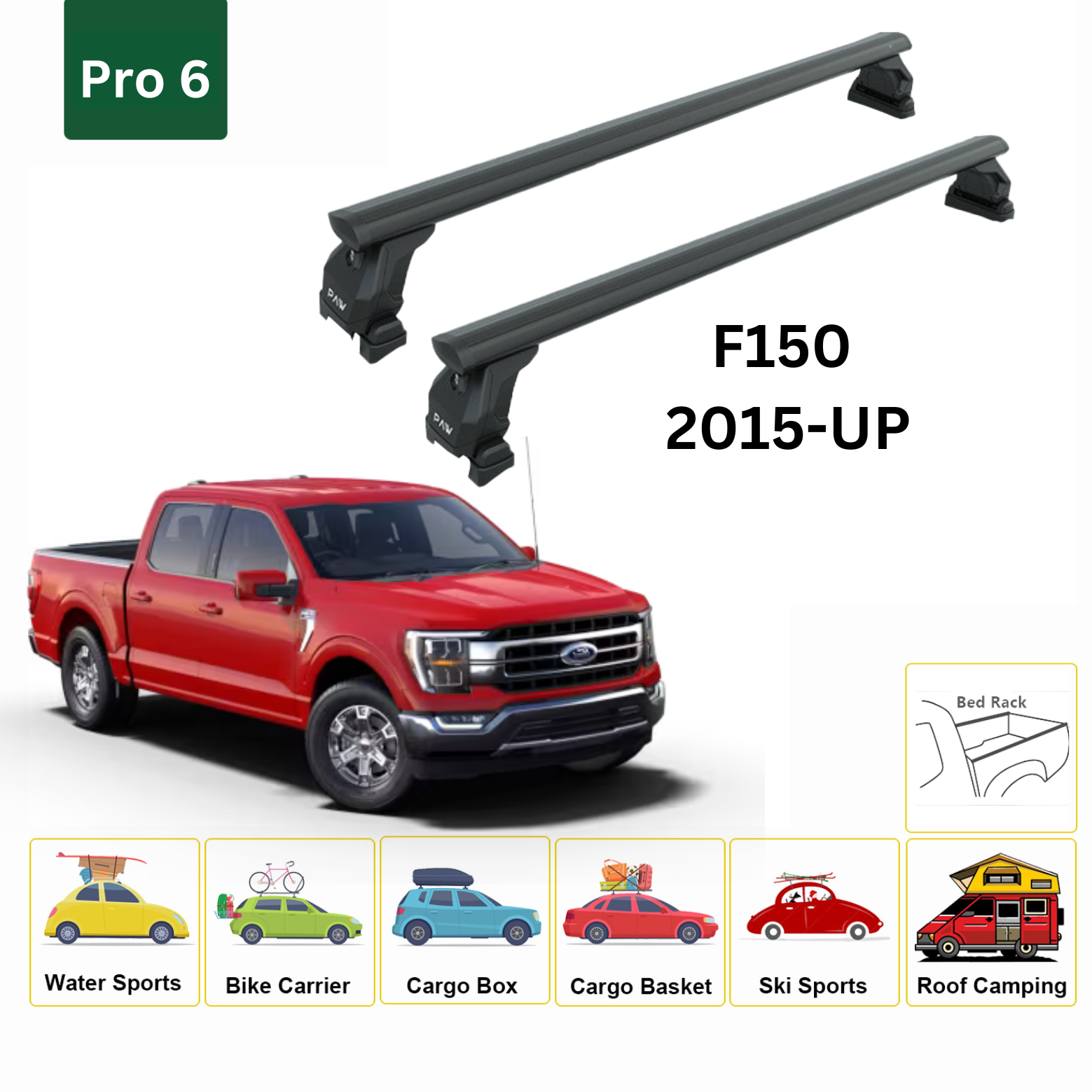 2015 f150 roof online rack