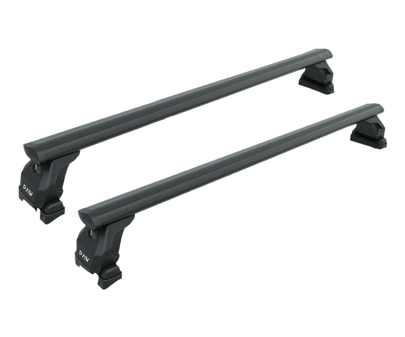 For Land Rover Freelander (L359) 2006-15 Roof Rack Cross Bars Fix Pro 6 Alu Black