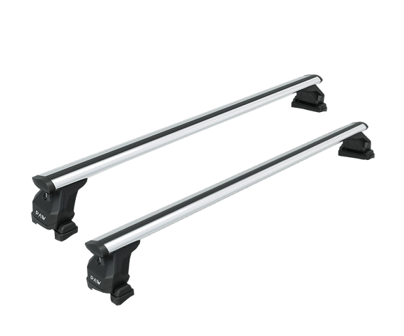 For Land Rover Range Rover (L405) Cross Bars Fix Point Pro 6 Alu 2012-2021 Silver