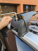 For Toyota Highlander 2020-2025 Roof Rack Cross Bars Metal Bracket Flush Rail Alu Black-4