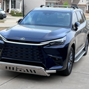 For Lexus TX350 (2023-2026) Roof Rack Cross Bars Flush Rail Black-2