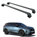 222. Kompatibel mit abschließbaren Aluminium-Dachträgern für Fahrzeuge mit Standarddach Toros Pro 2 Black-1