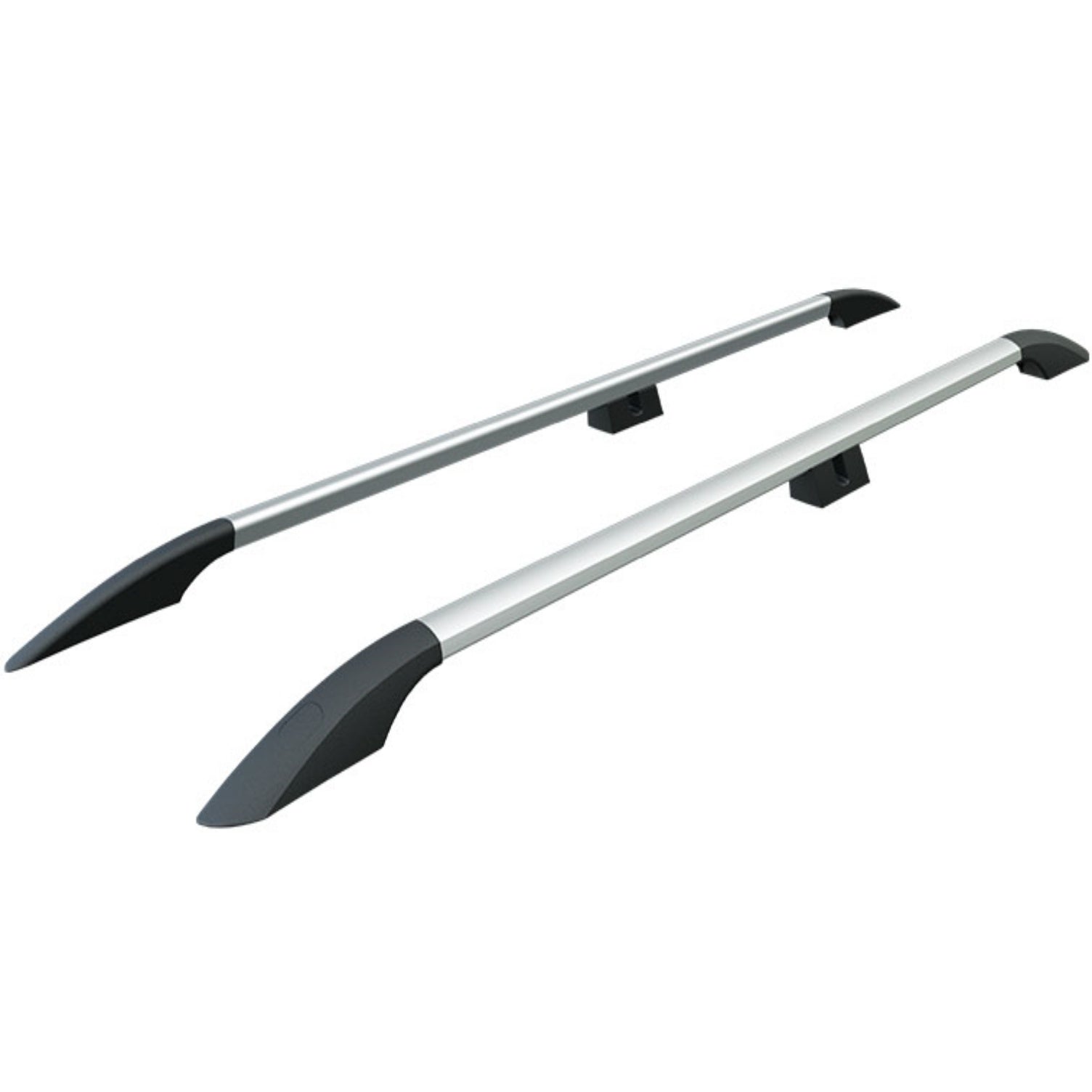 For Renault Kangoo Lwb Long Roof Side Rails, Plus Silver 2021- Up