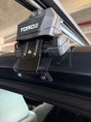 For Polestar Polestar 2 Roof Rack Cross Bars Normal Roof, Black-3