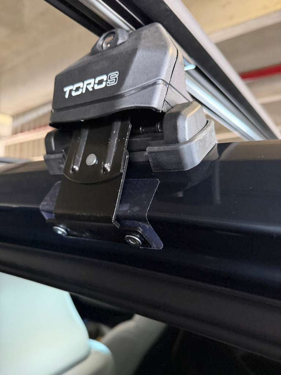 For Polestar Polestar 2 Roof Rack Cross Bars Normal Roof, Black