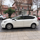 For Toyota Prius v 2012-2017 Roof Rack Cross Bars Normal Roof, Silver-14