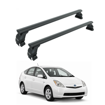 For Toyota Prius 2nd Gen (XW20) 2004-2009 Roof Rack Cross Bars Normal Roof, Black