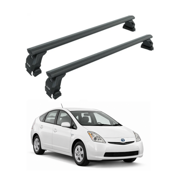 For Toyota Prius 2nd Gen (XW20) 2004-2009 Roof Rack Cross Bars Normal Roof, Black