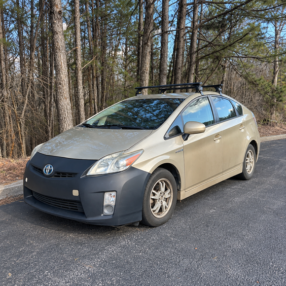 For Toyota Prius 3rd Gen (XW30) 2010-2015 Roof Rack Cross Bars Normal Roof, Black