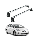 Toyota Prius 3rd Gen 2010-2015 Roof Rack Cross Bars Normal Roof Silver product image