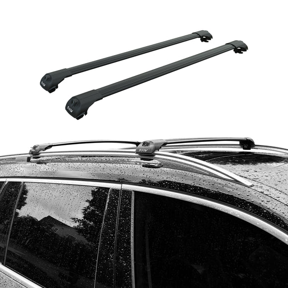 For MINI Countryman 2nd Gen F60 2017-2023 Roof Rack Cross Bars Raised Rail Silver