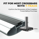 For Mercedes-Benz S-Class (W223) 2021-Up Roof Rack Cross Bars Fix Points, Silver-15