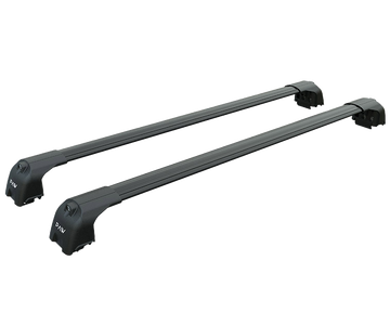 For Bmw 2 Series Grand Tourer (F46) 2014-2021 Roof Rack System, Aluminium Cross Bar, Flush Roof, Black