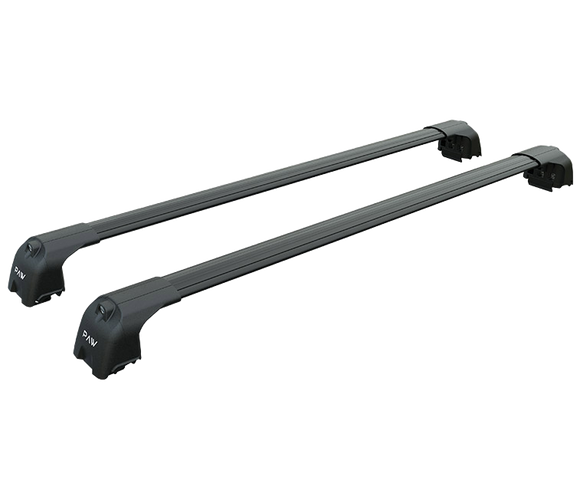 For Bmw 2 Series Grand Tourer (F46) 2014-2021 Roof Rack System, Aluminium Cross Bar, Flush Roof, Black