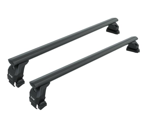 For Bmw 2 Series Grand Tourer (F46) 2014-2021 Roof Rack System, Aluminium Cross Bar, Normal Roof, Black
