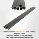 Für Honda CR-V (MK5) 2017–2022 Dachträgersystem, Aluminium-Querstange, Metallhalterung, abschließbar, Silber-4