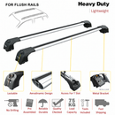 For Bmw X1 (U11) 2022-2026 Roof Rack Cross Bars Flush Rails Silver-2