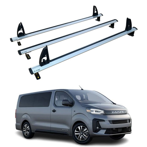 RAM Promaster City (2026-Up) Ladder Roof Racks Cross Bars Carrier 3 Qty