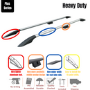 For Toyota Rav 4 2013-2019 Roof Side Rails Ultimate Style Alu Silver-3