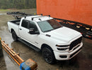 For Ram 2500 / 3500 Gen5 4dr Roof Rack Cross Bars Normal Roof, Black-6