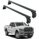 For Ram 2500 / 3500 Gen5 4dr Roof Rack Cross Bars Normal Roof, Black-1