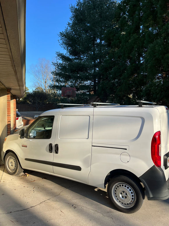 For Ram Promaster City 2015-2022 Ladder Roof Racks Cross Bars Carrier Aluminum 3 Qty