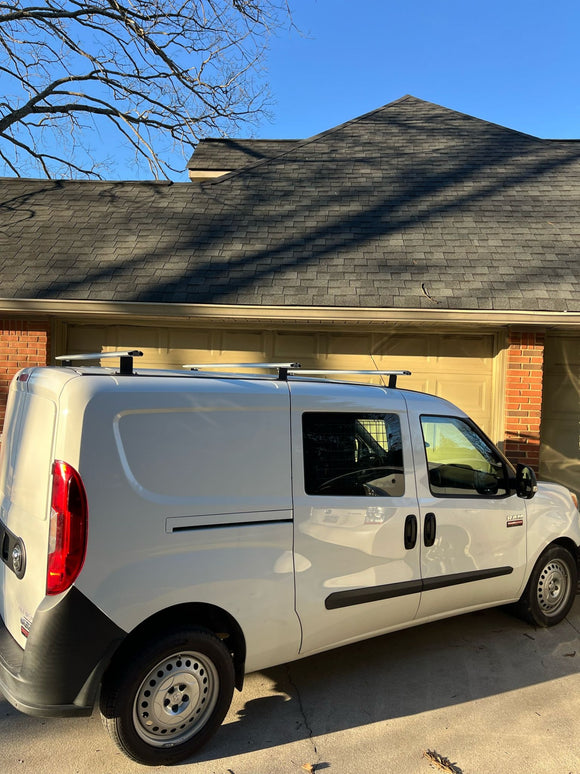 For Ram Promaster City 2015-2022 Ladder Roof Racks Cross Bars Carrier Aluminum 3 Qty