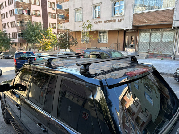 For Honda Elysion 2004-2014 Roof Rack Cross Bars Metal Bracket Fix Point Alu Silver