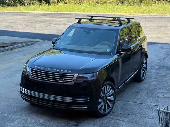 Für Land Rover Defender ab 2020, Dachträgersystem, Träger-Querstangen, Aluminium, abschließbar, hochwertige Metallhalterung, schwarz