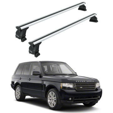 Für Land Rover Defender ab 2020, Dachträgersystem, Träger-Querstangen, Aluminium, abschließbar, hochwertige Metallhalterung, schwarz